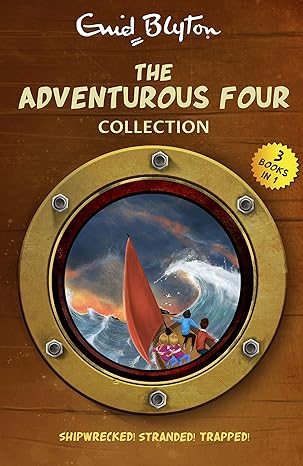 THE ADVENTUROUS FOUR ,STRANDED ,Enid Blyton